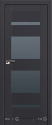 Межкомнатная дверь ProfilDoors 72U Антрацит (графит)