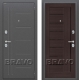 Входная металлическая Дверь Bravo Оптим Проф Венге