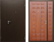 Дверь АСД Двустворка 1250х2050 мм