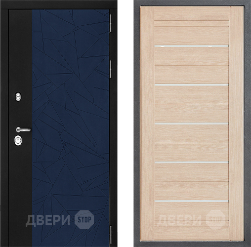 Входная металлическая Дверь Дверной континент ДК-9 ФЛ-46 Капучино