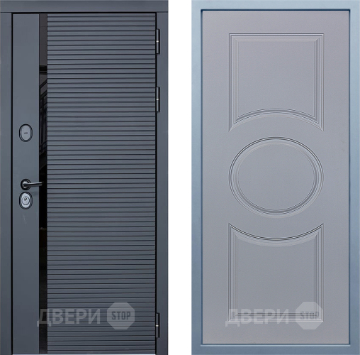 Входная металлическая Дверь Дива МХ-45 STR Д-8 Силк Маус