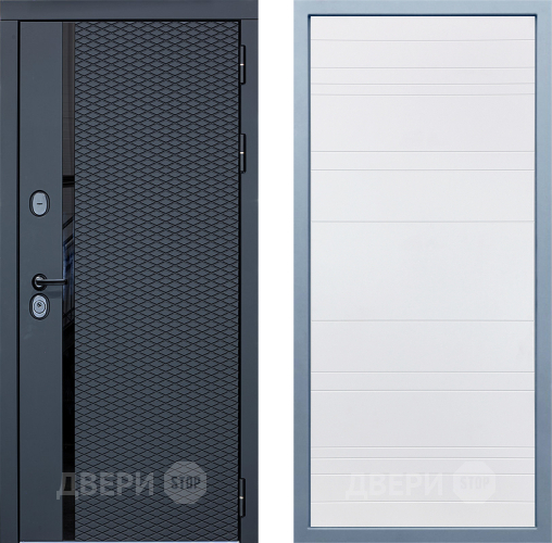 Входная металлическая Дверь Дива МХ-47 STR Д-5 Белый