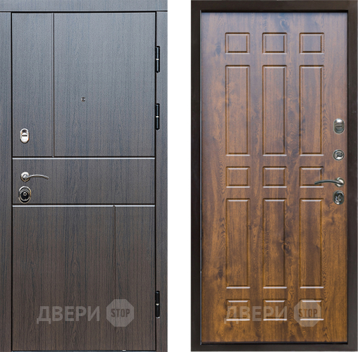 Входная металлическая Дверь Престиж Горизонт Венге Спарта Дуб