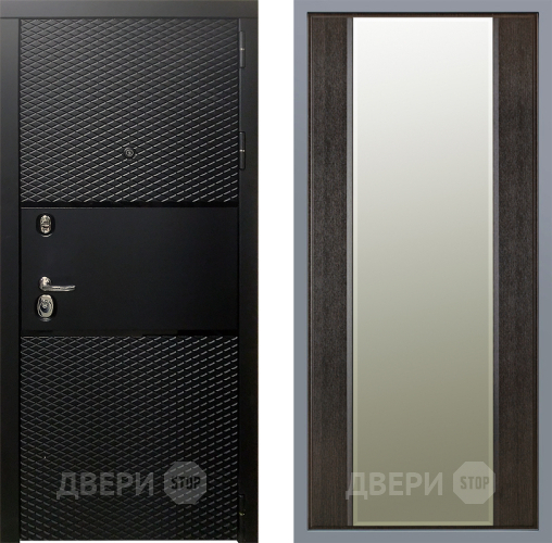 Дверь Заводские двери Тефлон Зеркало Макси Венге