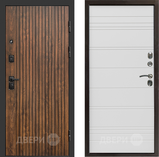 Входная металлическая Дверь Престиж Tvist Line Белый