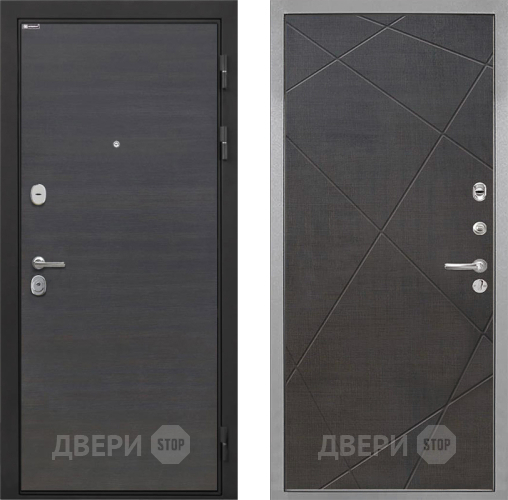 Дверь Интекрон (INTECRON) Гектор Эковенге Лучи-М Венге распил кофе