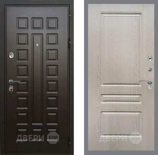 Дверь Рекс (REX) Премиум 3к FL-243 Беленый дуб