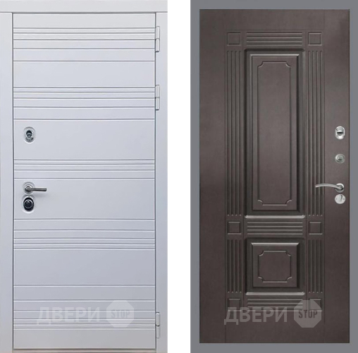 Дверь Рекс (REX) 14 Силк Сноу FL-2 Венге