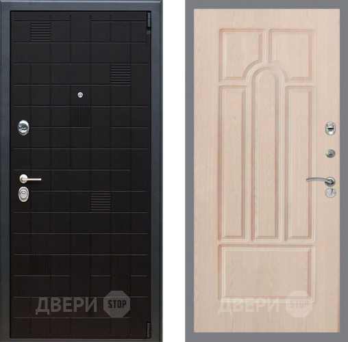 Входная металлическая Дверь Рекс (REX) 12 FL-58 Беленый дуб