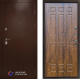 Входная металлическая Дверь Престиж Медь Спарта Дуб