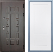 Дверь Дива МХ-53 STR Н-7 Белый 860х2050 мм