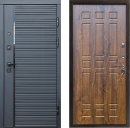 Дверь Престиж Черная Линия Спарта Дуб