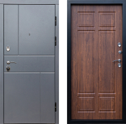 Дверь Престиж Горизонт Грэй Премиум Орех темный