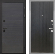 Дверь Интекрон (INTECRON) Профит Black Эковенге ФЛ-295 Лофт черный