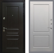 Дверь Рекс (REX) Премиум-Н FL-117 Грей софт 960х2050 мм