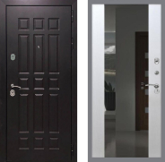 Дверь Рекс (REX) 8 СБ-16 с Зеркалом Лиственница беж 960х2050 мм