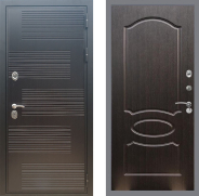 Дверь Рекс (REX) премиум 185 FL-128 Венге светлый 960х2050 мм